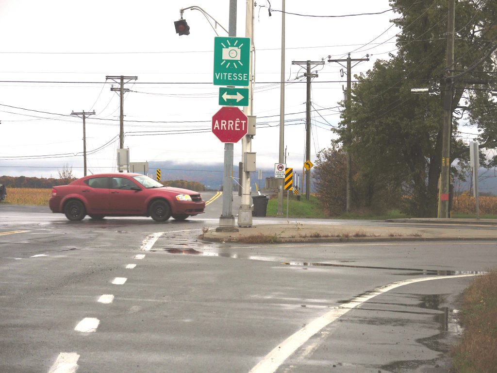 SainteAngèledeMonnoir appel au respect de la signalisation Le