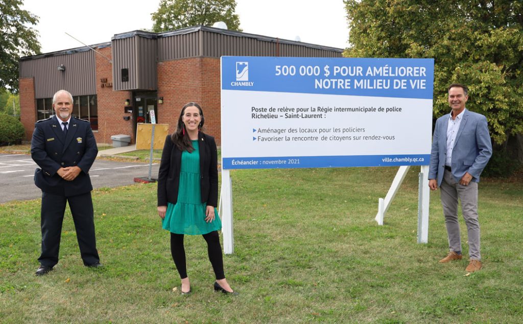 Un poste pour la police à Chambly Le Journal de Chambly
