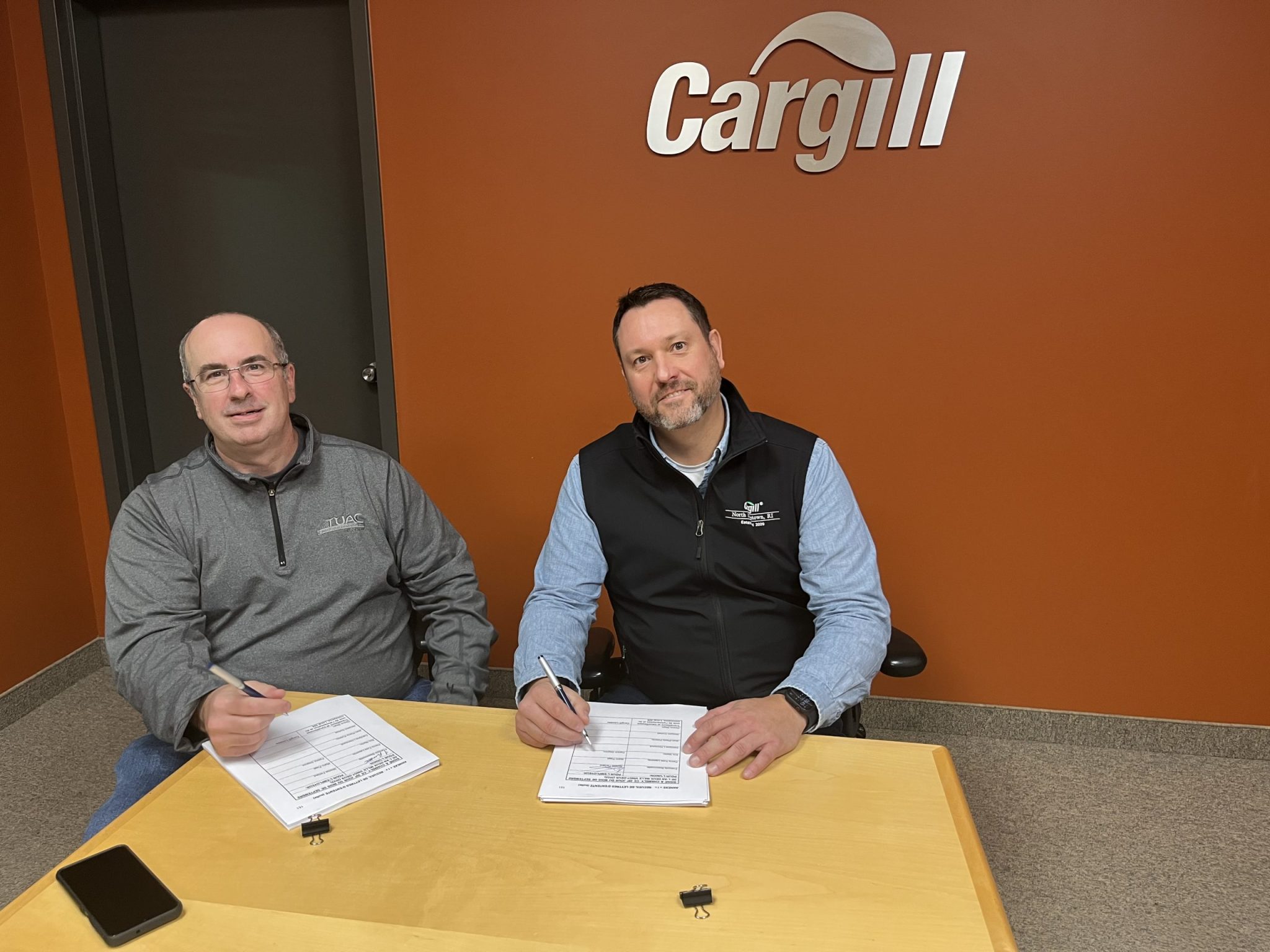 Convention collective signée chez Aliments Cargill Le Journal de Chambly