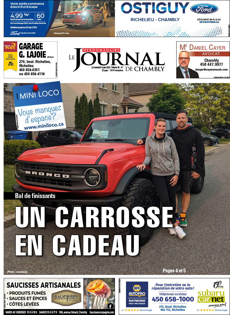 Chambly 14 juin 2023 Le Journal de Chambly