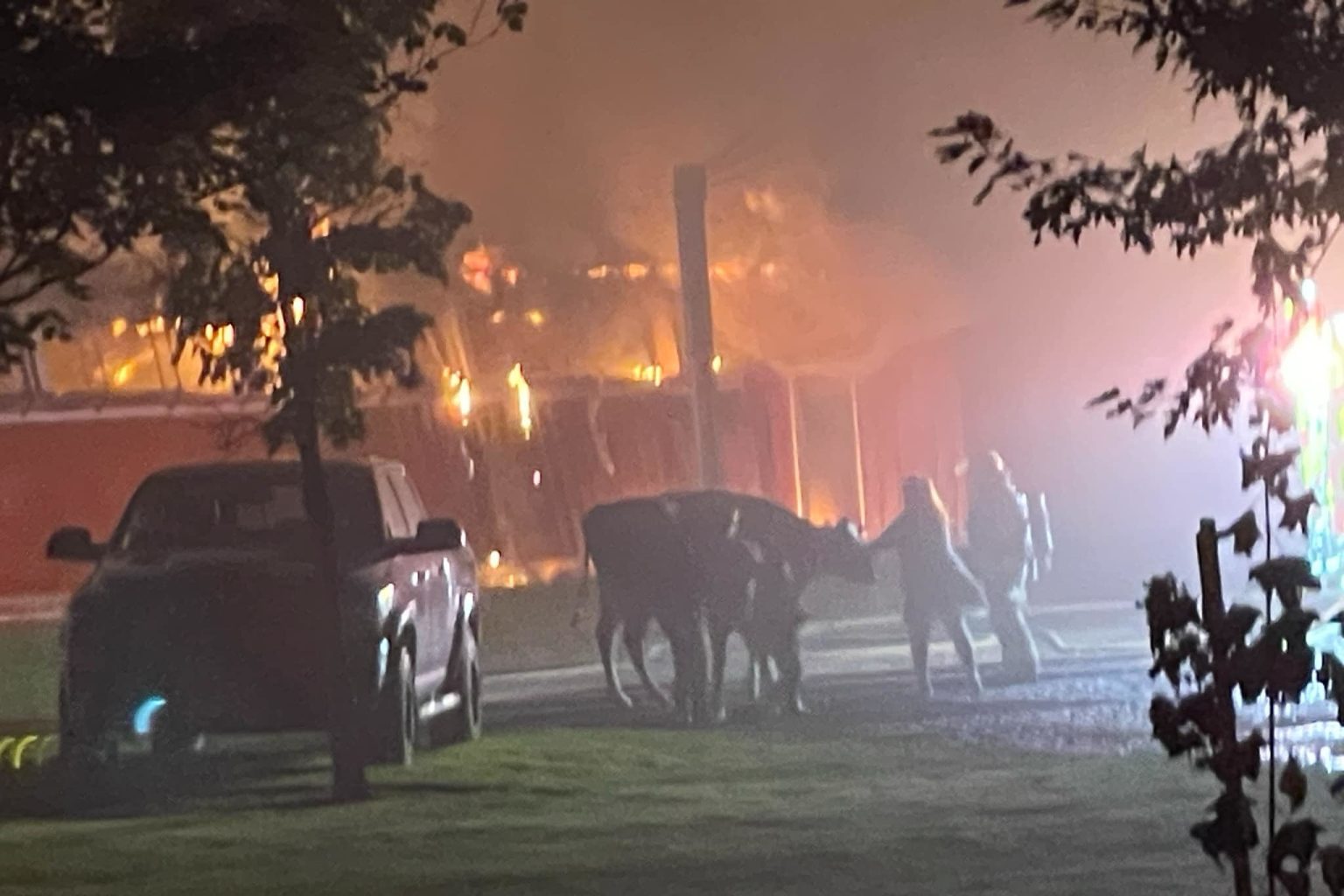 SainteAngèledeMonnoir un incendie frappe une ferme Le Journal de